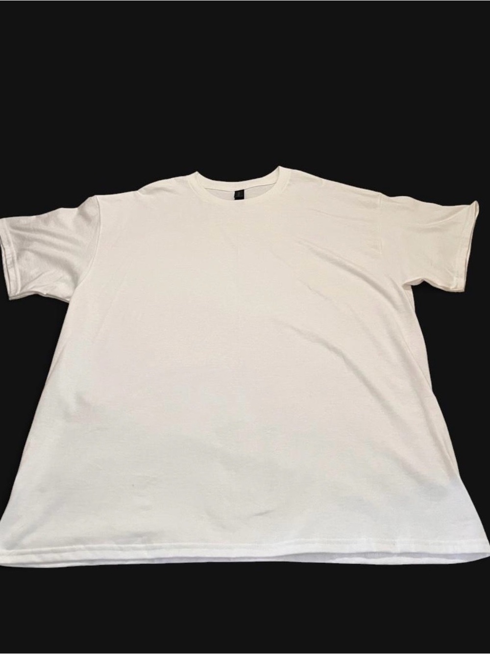 Men's Classic White Crewneck Casual Tee